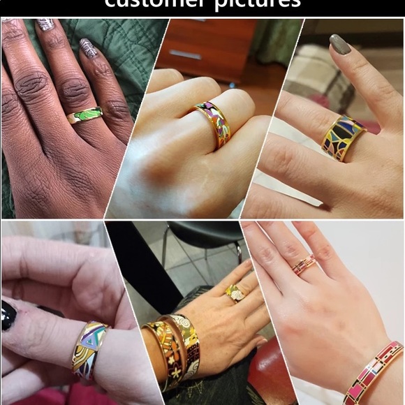 🎉Last one left! 🎉 Luxury Statement Ring - Picture 8 of 9